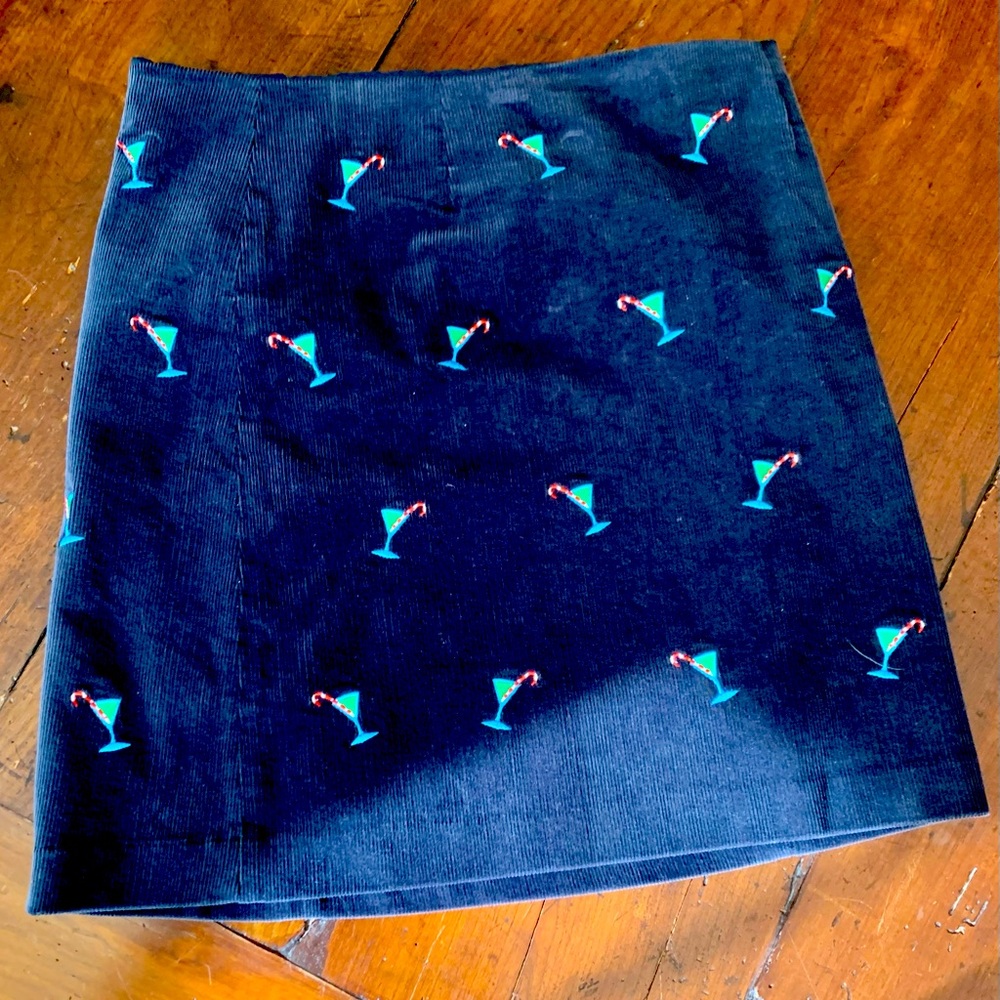 Castaway preppie cord skirt